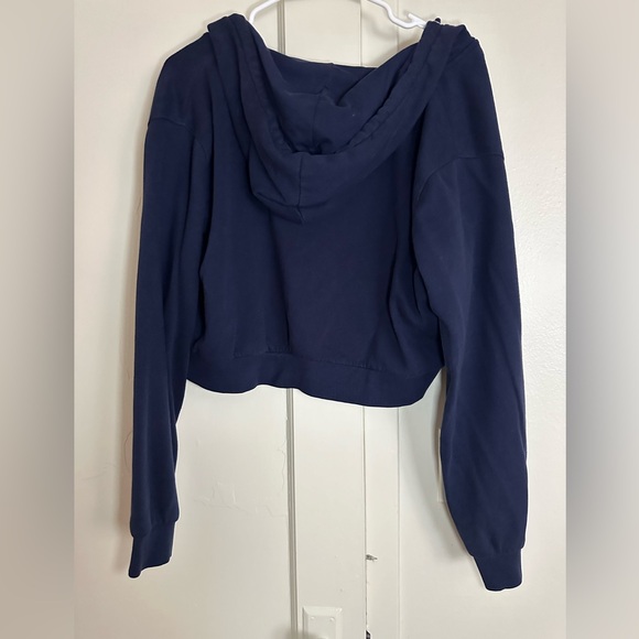 Navy Blue Zip Up Jacket - Picture 2 of 2